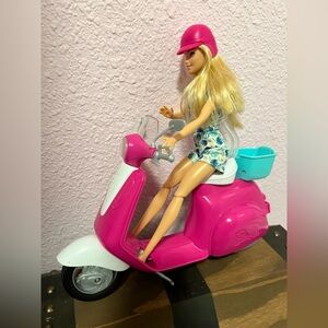 Barbie Doll and Scooter set